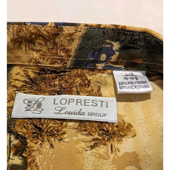 Loprestri Luidio Group mens16-16.5" Shirt L Chest 50" Length 33" Sleeve 23.5" - Picture 3 of 14